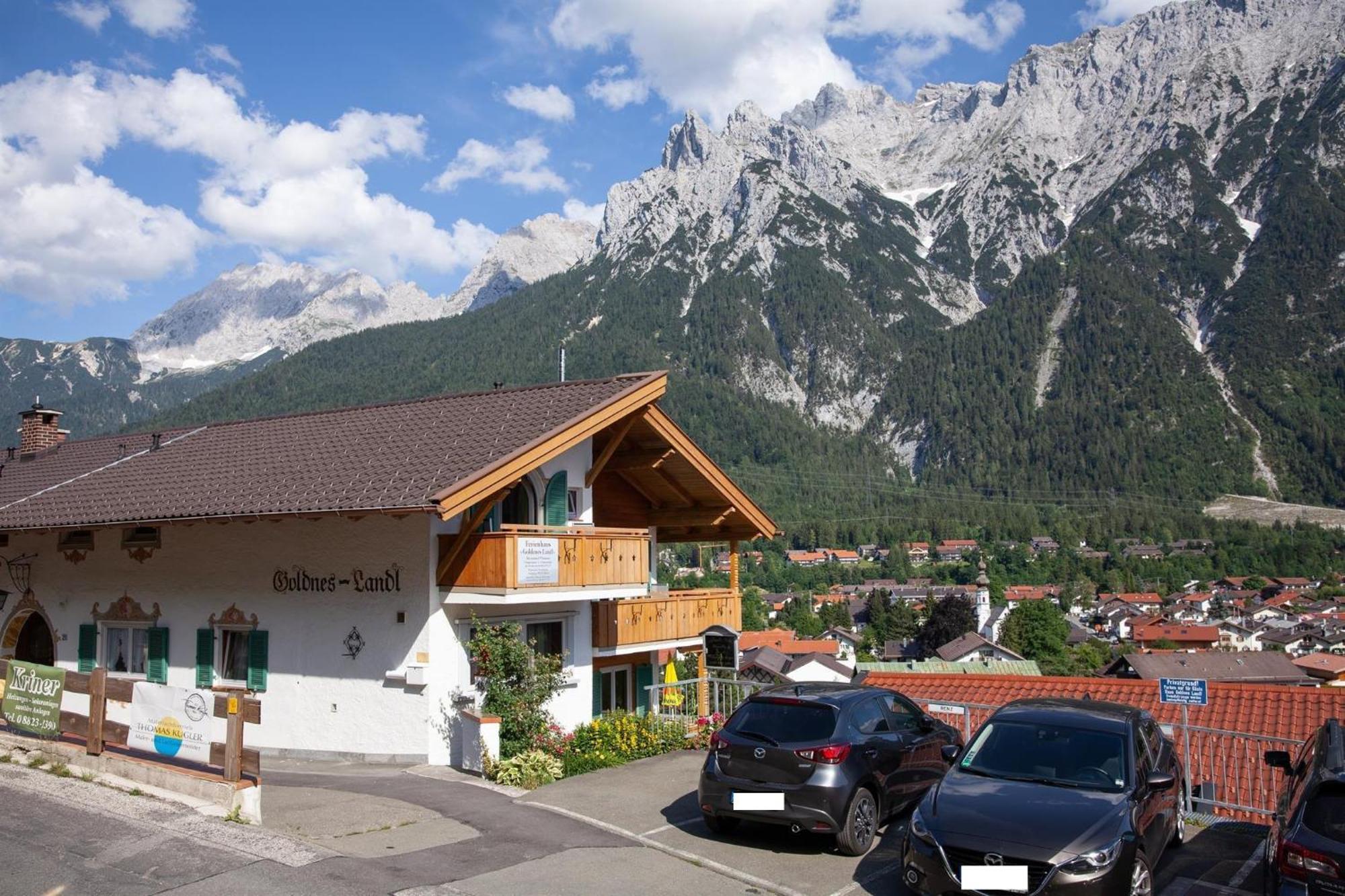 Ferienhaus Goldenes Landl Mittenwald Exterior photo